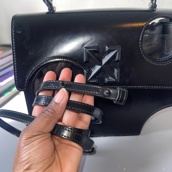 Off white Meteor Jitney Leather Bag - Picture 14 of 15